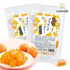 良食健美 プラセンタ寒天ゼリー(温州みかん味)  200g 2袋組